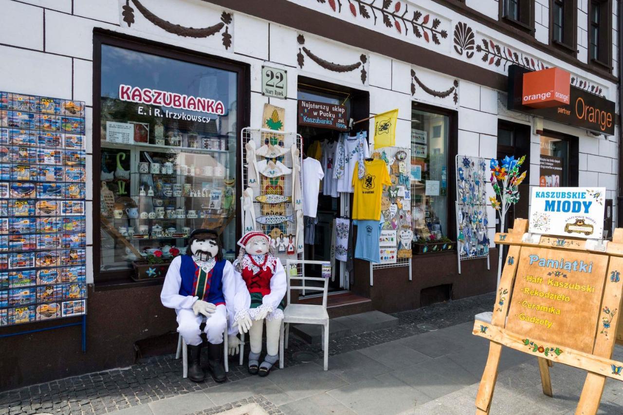 Ahoy Puck Apartament Przy Plazy Z Widokiem Na Morze Eksteriør billede