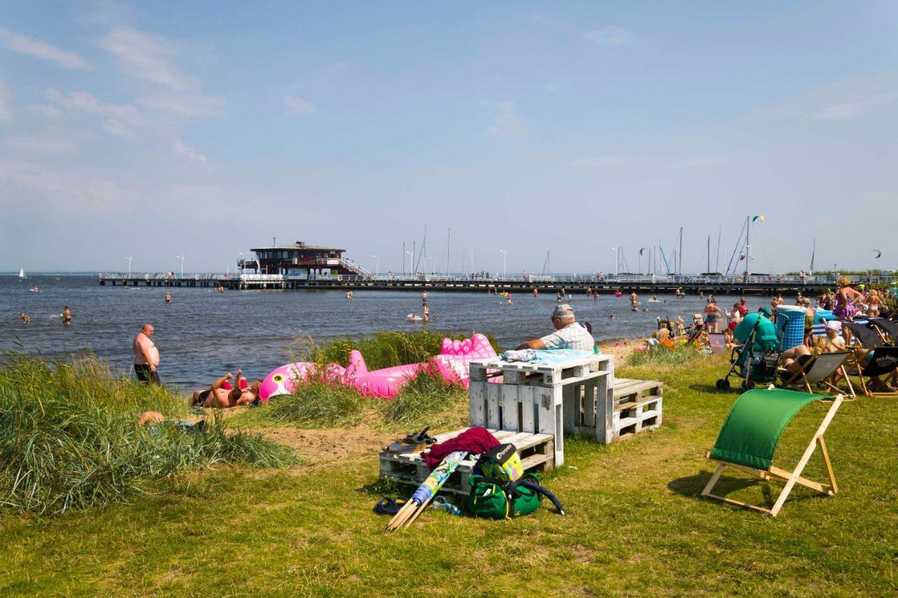 Ahoy Puck Apartament Przy Plazy Z Widokiem Na Morze Eksteriør billede