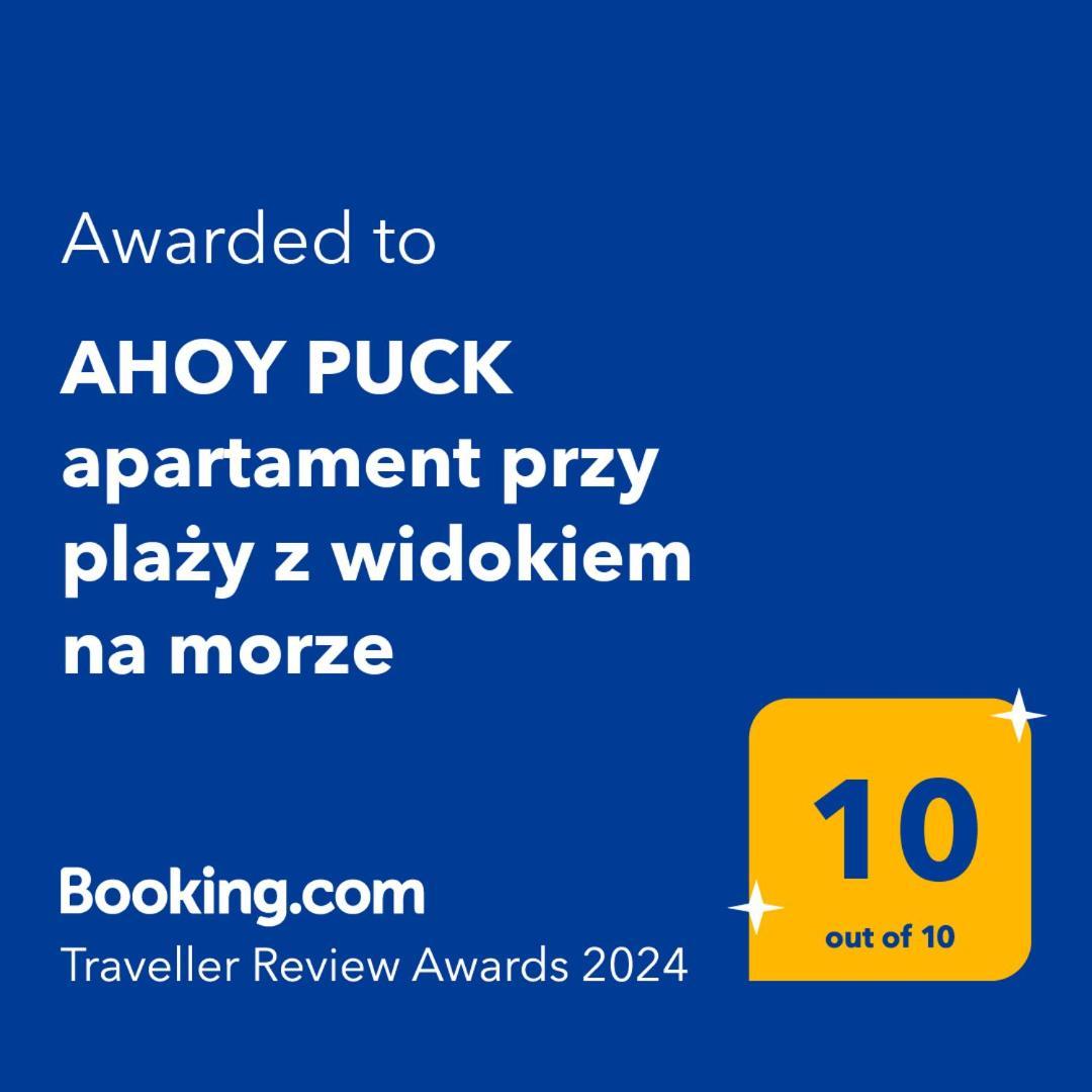 Ahoy Puck Apartament Przy Plazy Z Widokiem Na Morze Eksteriør billede
